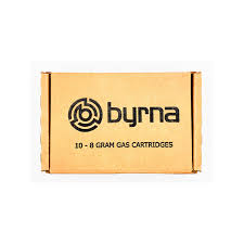 Byrna 8 Gram CO2 Cartridge w/Oiler 10 Count Box