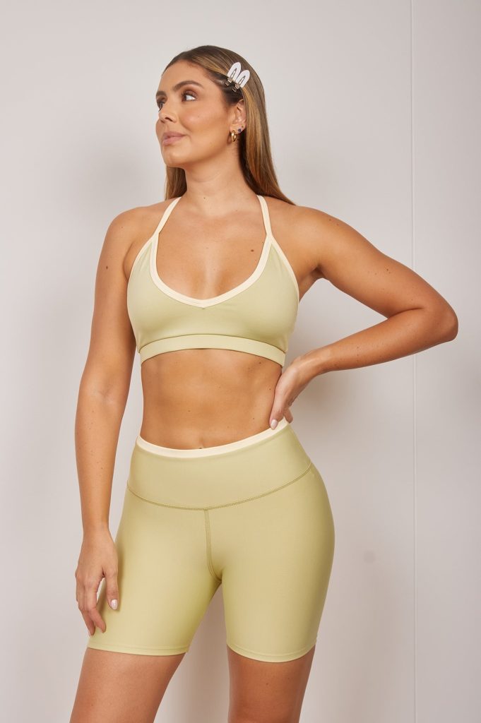 Beige Biker Set