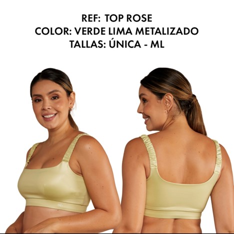 Lime Rose Top