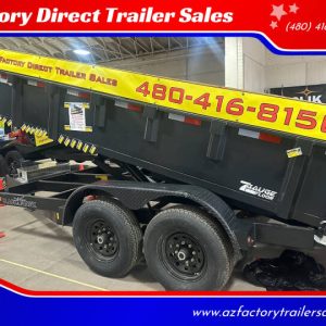 New 2025 Black Hawk 16×8 HYDRAULIC SCISSOR LIFT DT8316-14K